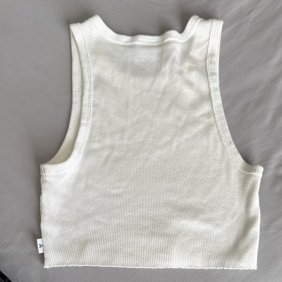 TNA Ivory Ribbed Tank Top - Picture 2 of 2